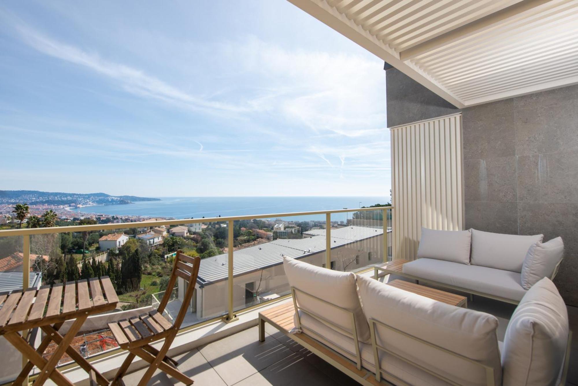 Blue Pearl Vue Mer Nizza Kültér fotó